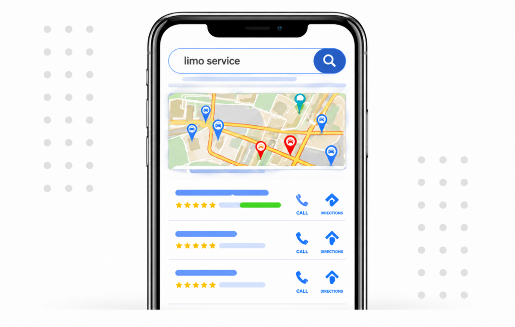 Limo digital marketing and limousine booking technology